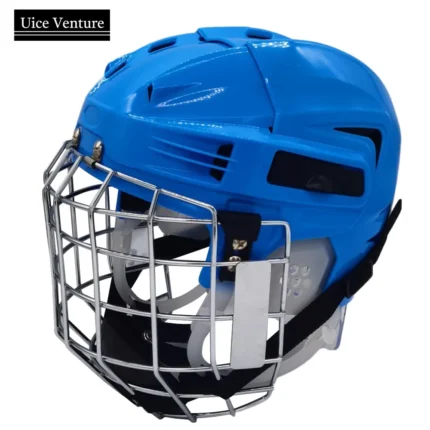 UICE Adjustable AMP Face Mask Combo Ice Hockey Helmet Protective Gear
